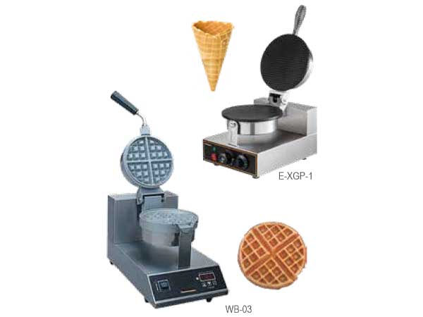 cone-and-waffle-baker